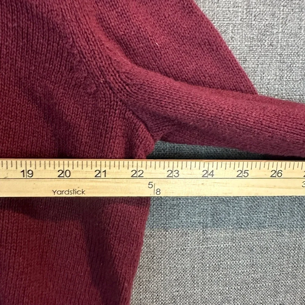Sonoma Goods For Life XXL Burgundy‎ Knit Half Zip Pullover Sweater